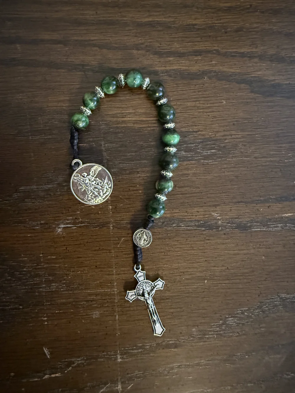 Single Decade Rosary with Saint Michael Medal
